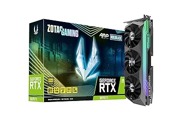 【中古】ZOTAC GAMING GeForce RTX 3070 Ti AMP Holo グラフィクスゲーム盤 ZT-A30710F-10P VD7705