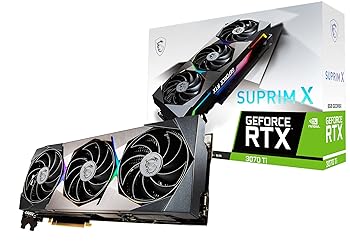 【中古】MSI GeForce RTX 3070 Ti SUPRIM X 8G グラフィックスボード VD7700