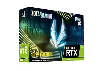 【中古】ZOTAC GAMING GeForce RTX 3080 Trinity OC LHR グラフィクスゲーム盤 ZT-A30800J-10PLHR VD7781