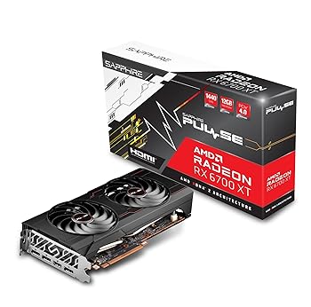 【中古】Sapphire PULSE Radeon RX 6700 XT OC グラフィクスゲーム盤 11306-05-20G VD7848