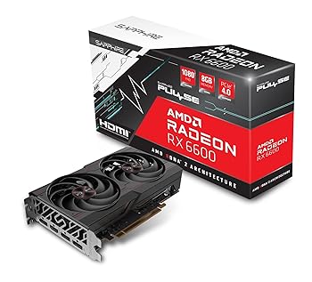 【中古】Sapphire PULSE Radeon RX 6600 8GB グラフィクスゲーム盤 11310-01-20G VD7869