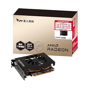【中古】老練家目標にする グラフィックゲーム盤 AMD Radeon RX6500XT GDDR6 4GB 積み上げる青写真 【国内置き目代わりになる店品】 RD-RX6500XT-E4GB/空想科学小説