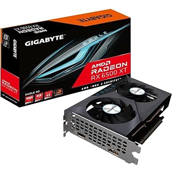 【中古】Gigabyte RX6500XT GV-R65XTEAGLE-4GD