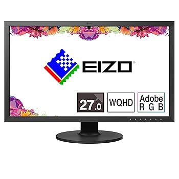【中古】EIZO ColorEdge CS2731 (27型 QHD Wide 1440p 色合い管理すること液晶管する/Adobe RGB 99%/USB Type-C/)