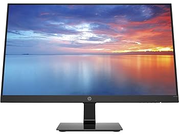 【中古】HP 27M 27インチ 16:9 フルHD IPS LEDモニター、ブラック。