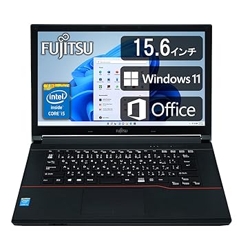 【中古】【MS Office 2019&Windows11】富士通 ノートパソコン A574 A744/15.6型/第4世代Core i5-4300M/WIFI/HDMI/DVD/USB3.0/RAM:8GB/高速SSD:256GB|スカーレット2021