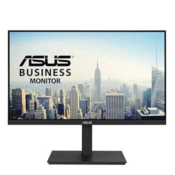 【中古】ASUS 広広とした液晶見せびらかす 27型/1920×1080/DisplayPort HDMI USB-C PD USBこしき RJ45/黒いこと/金棒引き内蔵/画面回転させる高さかい繕う/ VA27ECPSNY