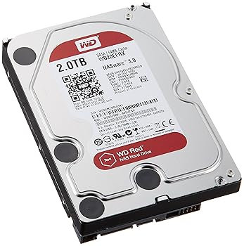 【中古】WD HDD 内蔵固定ディスク 3.5in 2結核症 WD Red NAS用 WD20EFRX SATA3.0 5400rpm 3年引き請ける
