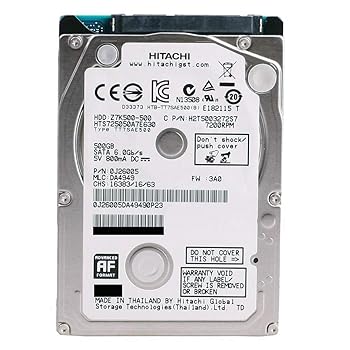 【中古】hts725050 a7e630 P / N : 0j37135 MLC : da6047中国HGST 500 GB｜スカーレット2021
