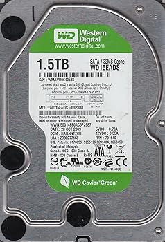 【中古】wd15eads-00p8b0、DCM harnnt2ch、Westernデジタル1.5 結核症 SATA 3.5捉え所の無い運転