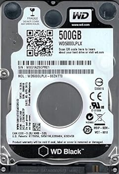 【中古】wd5000lplx-00zntt0 DCM : ha0tjab wxg1 a Westernデジタル500 GB