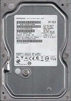 【中古】hds721025cla382 P/N : 0 F10979 MLC : jpt3ギガサイクル中国Hitachi 250 GB