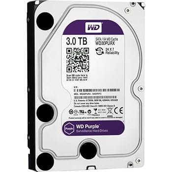 【中古】WD WD30PURX 3TB パープル 監視 OEM 内蔵ハードドライブ｜スカーレット2021