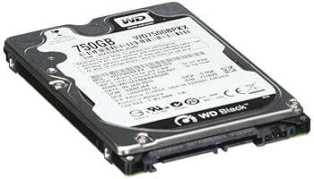 【中古】WD Black 750GB Performance Mobile Hard Disk Drive - 7200 RPM SATA 6 Gb/s 16MB Cache 9.5 MM 2.5 Inch - WD7500BPKX