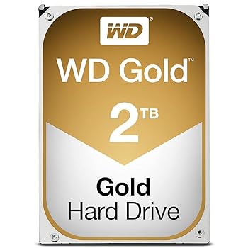 【中古】Western Digital WD Gold 2TB SATAIII WD2005FBYZ