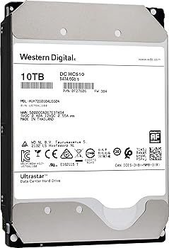 【中古】HGST WD Ultrastar DC HC510 10肺結核 7200 RPM SATA 6Gb/s 3.5\" Helium Platform Enterprise Hard Disk Drive - HUH721010ALE604 (0F27606)"