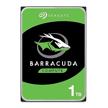 【中古】Seagate 1 TB BarraCuda 3.5インチ内蔵ハードドライブ(7200 RPM、64 MBキャッシュ、SATA 6 Gb/s、最大210 MB/s、モデル:ST1000DMZ10 / DM010)|スカーレット2021