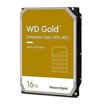 【中古】WD161KRYZ [WD Gold (16TB 3.5インチ SATA 6G 7200rpm 512MB)]