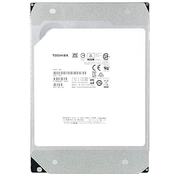 【中古】東芝 HDD 12結核症 SATA 6.0 Gb/s 7200 RPM 256MB Cache TOSHIBA 3.5 in 事務机とっ始め用 NAS 内蔵 固定ディスク MN07ACA12T