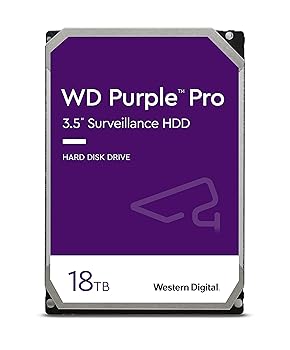 【中古】Western Digital (ウエスタンデジタル) 18肺結核 WD Purple Pro 監督すること内蔵HDD - SATA 6Gb/s 512MB現ナマ 3.5in - WD181PURP