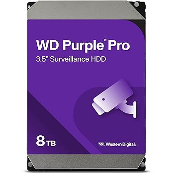 【中古】ウエスタンデジタル WD8001PURP [WD Purple Pro（8結核症 3.5in SATA 6G 7200rpm 256MB CMR）]