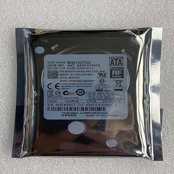 【中古】HDD For 320GB 2.5\" SATA 3 Gb/s 16MB 7200RPM 7MM For Internal Hard Disk For Notebook HDD For MQ01ACF032"