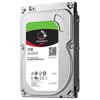 【中古】HDD For IronWolf 1TB 3.5\