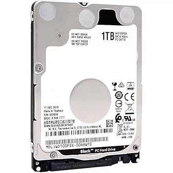 【中古】HDD For Black 1TB 2.5\