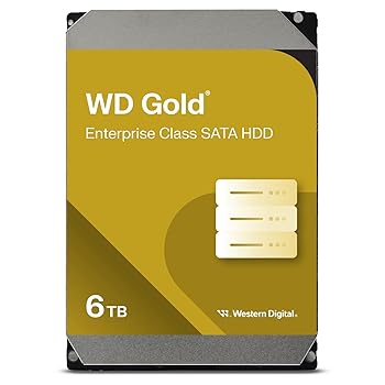 【中古】WD6004FRYZ [WD Gold (6TB 3.5インチ SATA 6G 7200rpm 256MB CMR)]