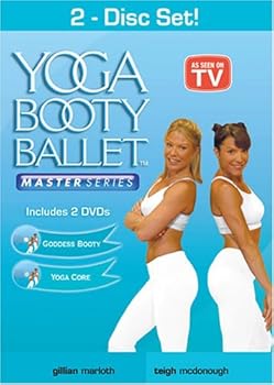 【中古】Yoga Booty Ballet: Goddess Booty / Yoga Core [DVD]