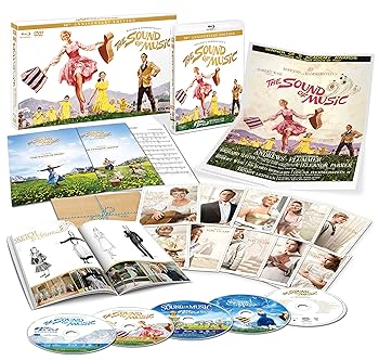 【中古】サウンド・オブ・ミュージック 製作50周年記念版 ブルーレイ・コレクターズBOX(5枚組)(5,000セット完全数量限定) [Blu-ray]