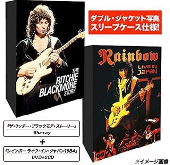【中古】ザ・リッチー・ブラックモア・ストーリー+レインボー - ライヴ・イン・ジャパン 1984【5000セット完全限定生産/Blu-ray(ドキュメンタリー)+DVD&2