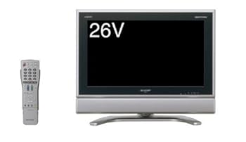 【中古】［非常に良い］シャープ 26V型 液晶 テレビ AQUOS LC-26GH1 ハイビジョン 2006年モデル｜スカーレット2021