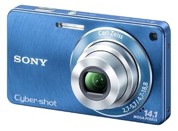 【中古】SONY デジタルカメラ Cyber-Shot(サイバーショット) W350 ブルー DSC-W350/L｜スカーレット2021