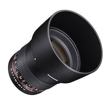 【中古】［非常に良い］Samyang SY85M-P 85mm F1.4レンズ Pentax用 ブラック
