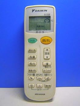 【中古】ダイキン エアコンリモコン ARC443A26