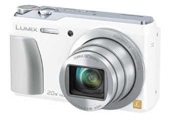 【中古】［人並み外れたに似つかわしい］パナソニック デジタル写真機 ルミックス TZ55 光学20倍 白いこと DMC-TZ55-W