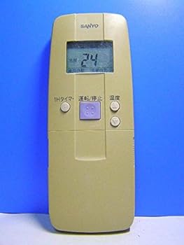 【中古】サンヨー エアコンリモコン RCS-VA1K|スカーレット2021