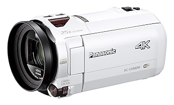 【中古】パナソニック デジタル4Kビデオカメラ VX980M 64GB あとから補正 ホワイト HC-VX980M-W｜スカーレット2021