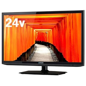 【中古】［非常に良い］maxzen J24SK02 [24V型 地上・BS・110度CSデジタルハイビジョン液晶テレビ] 外付HDD録画機能付き