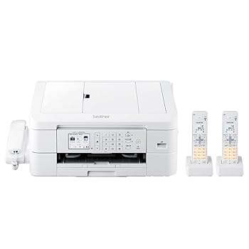 【中古】ブラザー工業 印刷機 A4インクジェット結びあわせる機 MFC-J939DWN (FAX/電話/子機2台/Wi-Fi/自動小銃両面刷り上げる/スマホ・タブレット繋ぎ合わせる/ADF/付け札印