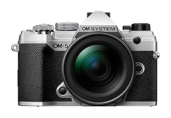 【中古】［人並み外れたに似つかわしい］OM SYSTEM/オリンパス OM-5 12-45粍 F4.0 PRO 水晶体一揃いの道具 しろがね色