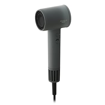 【中古】［人並み外れたに好いたらしい］アイリスオーヤマ MiCOLA 髪の毛ドライヤー HDR-M301-H 暗然たる薄墨色