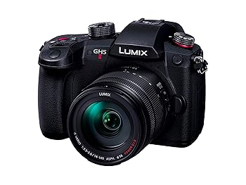 【中古】［人並み外れたに似つかわしい］パナソニック(Panasonic) 銀鏡受け答え一眼写真機 ルミックス GH5M2 水晶体一揃いの道具 高倍率望遠レンズ属する 黒いこと DC-GH5M2H