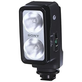 【中古】Sony hvl-20dw2ビデオライトfor use with dcrvx2100、hdrfx1 & fx7