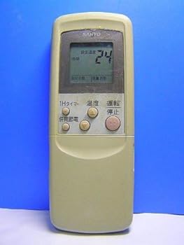 【中古】［非常に良い］三洋電機 エアコンリモコン RCS-LVR6A｜スカーレット2021