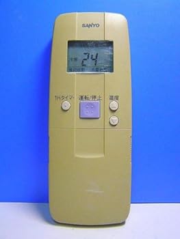 【中古】サンヨー エアコンリモコン RCS-VA1K|スカーレット2021
