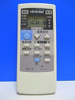 【中古】TOYOTOMI 空調設備遠隔操作 RC-8 蓋無