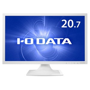 【中古】I-O DATA 「5年引き受ける」20.7型広広とした液晶見せびらかす 白いこと