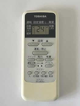 【中古】［非常に良い］東芝エアコン純正リモコンWHUB03NJ ( WH-D1P代替リモコン）